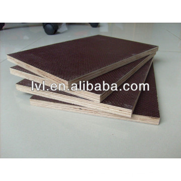 high quality anti-slip film faced plywood from china manufacturer